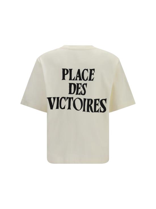 26SS 아미 반팔 티셔츠 UTS387726 136 CREAM - AMI