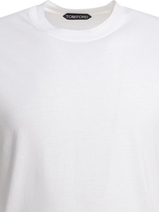 26SS 톰포드 반팔 티셔츠 JCS004JMT012WAB WHITE - TOMFORD