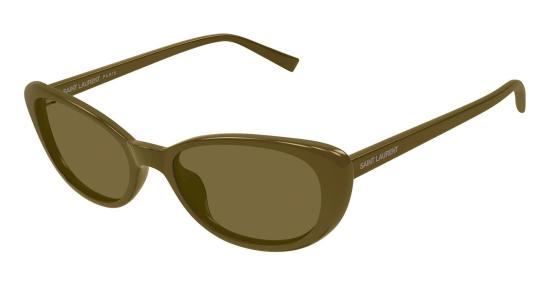 25FW 생로랑 안경 SL 822 003 BROWN - SAINT LAURENT