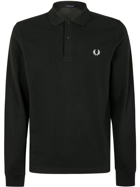 26SS 프레드페리 폴로 티셔츠 M6006 096 T50 NIGHT GREEN SNOW WHITE