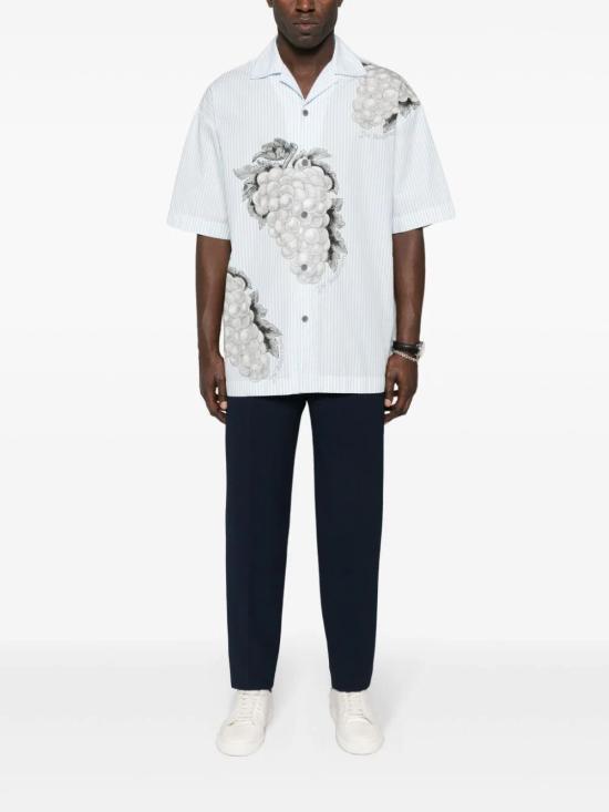 26SS 조르지오 아르마니 스트레이트 팬츠 8WGPP03D T051M UBWF BLUE - GIORGIO ARMANI