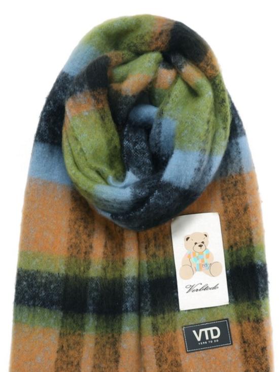 26SS 버브 투 두 머플러/스카프 VTDTEDDYRPLWL 097 002 TEDDY BLACK - VERB TO DO