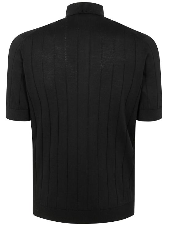 26SS 필리포 드 로렌티스 스웨터 PL1MC CR14C 096 990 BLACK - FILIPPO DE LAURENTIIS