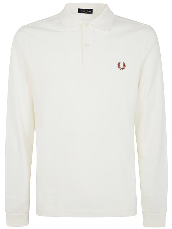 26SS 프레드페리 폴로 티셔츠 M6006 096 Y45 LIGHT ECRU CINNAMON