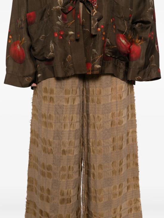 26SS 우마 왕 스트레이트 팬츠 UP3002 097 UW240 MUSTARD - UMA WANG