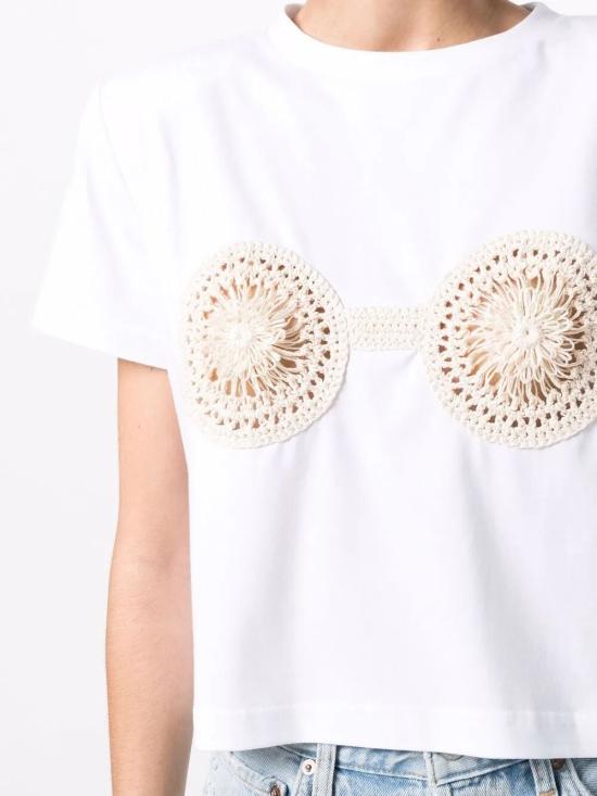 26SS 마그다뷰트림 반팔 티셔츠 108321 097 WHITE - MAGDA BUTRYM