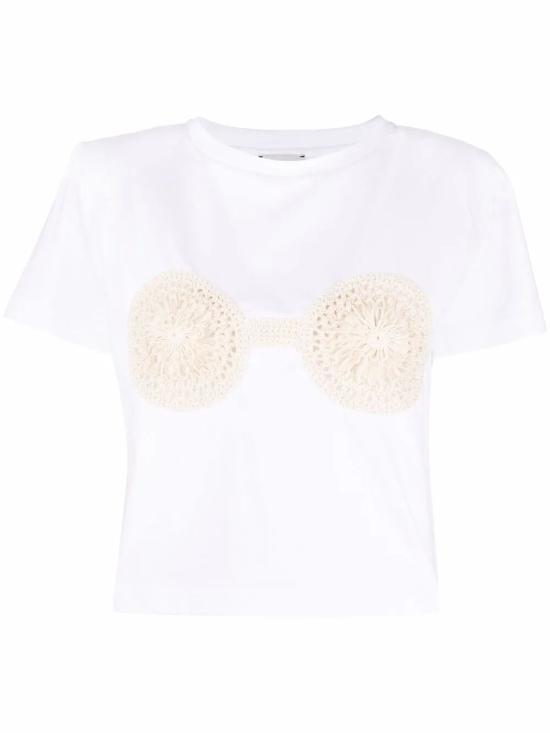 26SS 마그다뷰트림 반팔 티셔츠 108321 097 WHITE - MAGDA BUTRYM