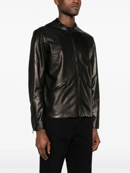 26SS 조르지오 브라토 바이커 자켓 GU24S9208MGVT BLACK - GIORGIO BRATO