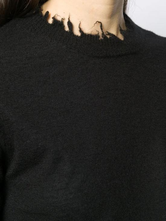 26SS 우마 왕 터틀넥 UK7154 097 UW900 BLACK - UMA WANG