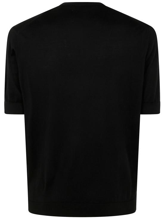 26SS 필리포 드 로렌티스 스웨터 GC1MC SU18R 096 990 BLACK - FILIPPO DE LAURENTIIS