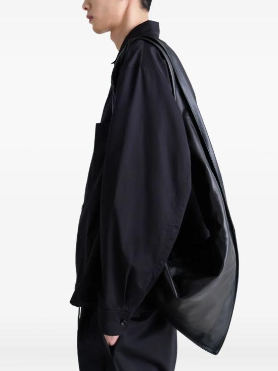 26SS 르메르 스몰 스카프 익스텐디드 핸들 백 BG0188 LL0075 098 MU096 BLACK DARK CHOCOLATE - LEMAIRE