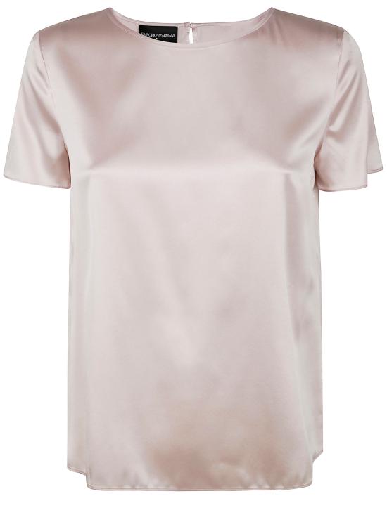 26SS 엠포리오 아르마니 반팔 티셔츠 8N2K15 2NXXZ 096 UA205 PALE ROSE - EMPORIO ARMANI