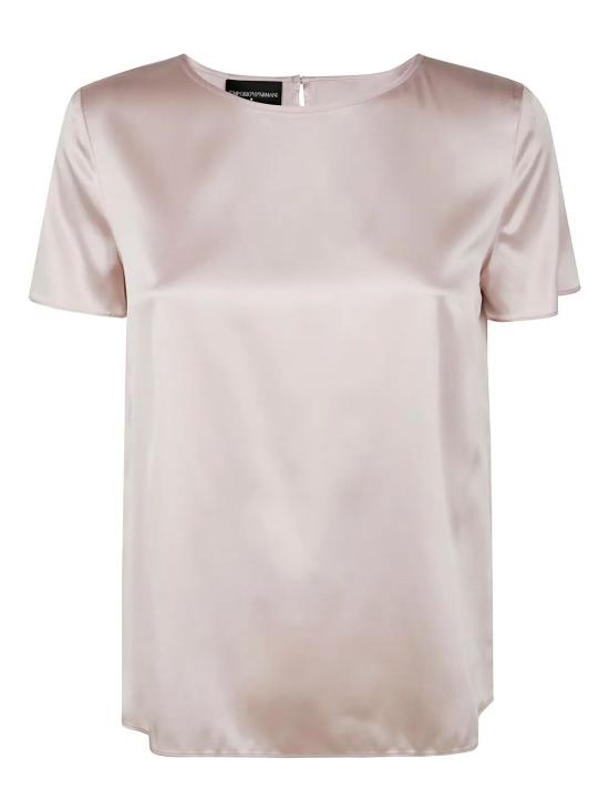 26SS 엠포리오 아르마니 반팔 티셔츠 8N2K15 2NXXZ 096 UA205 PALE ROSE