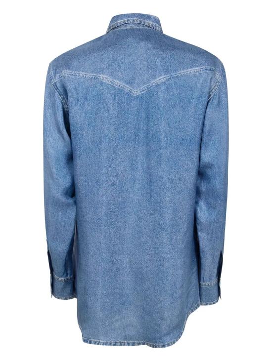 26SS 피에르루이마샤 셔츠 ALOE S 12657 098 102 DENIM - PIERRE LOUIS MASCIA