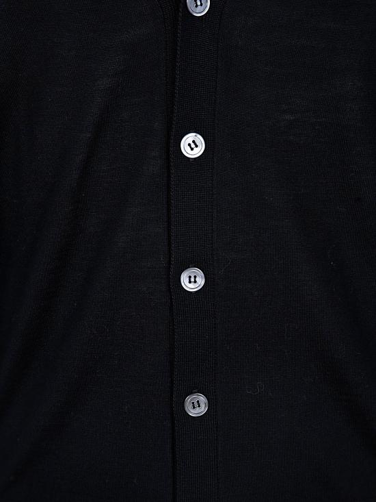 26SS 필리포 드 로렌티스 가디건 CB1ML RM16R 095 990 BLACK - FILIPPO DE LAURENTIIS