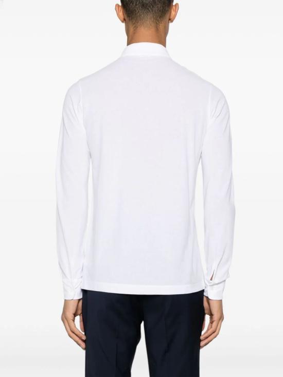 26SS 자노네 폴로 티셔츠 811978 ZG380 094 Z0001 WHITE - ZANONE