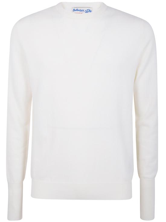 26SS 발렌타인 스웨터 B2P000 12K00 097 10144 WHITE BUTTER - BALLANTYNE