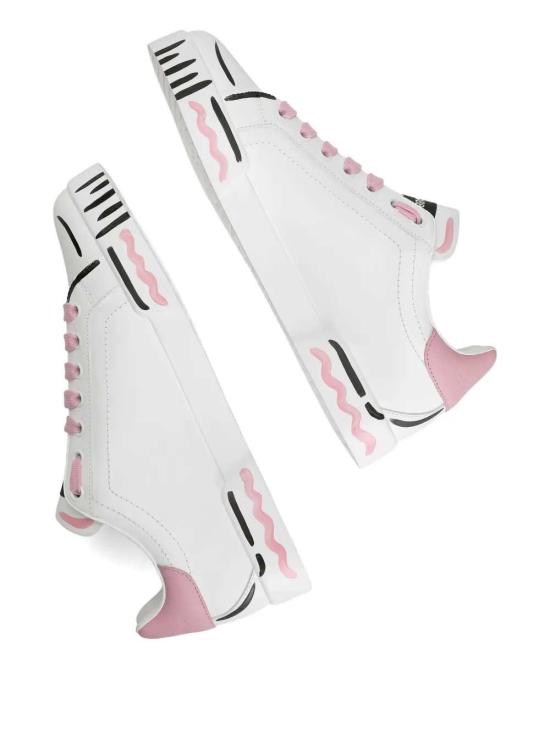 26SS 돌체앤가바나 스니커즈 CK2398A0259 8I832 BIANCO ROSA BABY - DOLCE & GABBANA