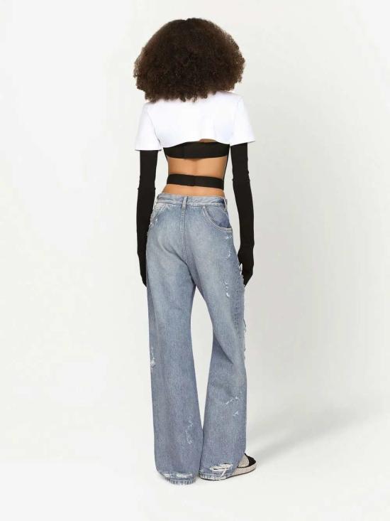 25FW 돌체앤가바나 민소매 티셔츠 F777LTFLMFB N0000 NERO - DOLCE & GABBANA