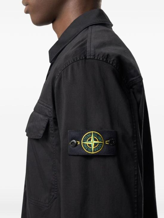 26SS 스톤 아일랜드 긴팔 셔츠 L1S151200015 S0012V0029 Black - STONE ISLAND