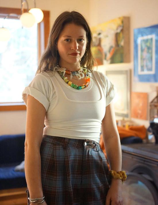  Erin Wakeland Studio 목걸이/팬던트 에린 웨이클랜드 스튜디오 블랙홀 선 네크리스 - OTHER BRANDS