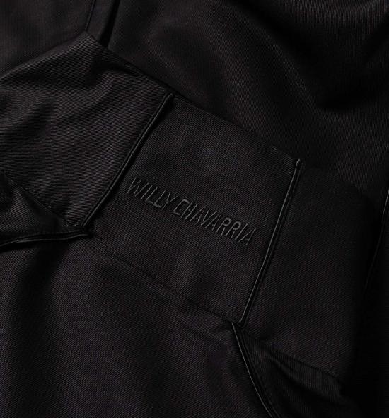  아디다스 자켓 X 윌리 차바리아 트랙 지퍼 재킷 블랙 - ADIDAS