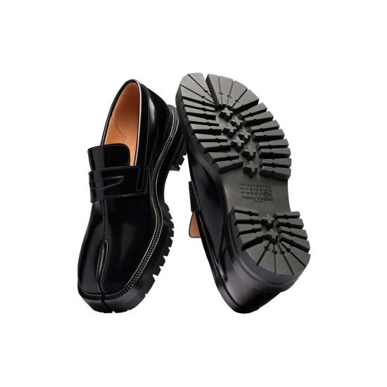  마르지엘라 로퍼 Maison Margiela 타비  블랙 - MAISON MARGIELA