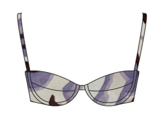  캐롤리나 케이 비키니 수영복 캐롤리나 K 칼라 비키니 탑 에이건 씨