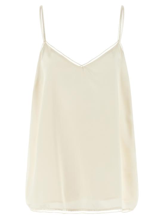 26SS 파비아나 필리피 이브닝 티셔츠 TPD266F281L9090145 White