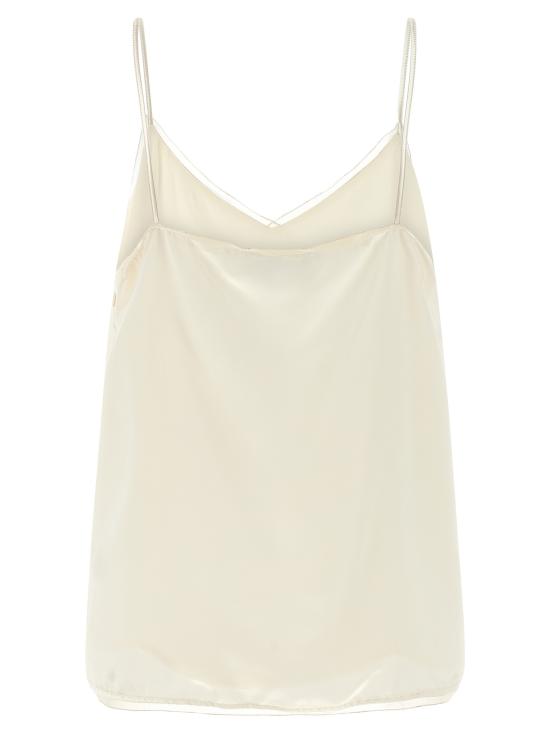 26SS 파비아나 필리피 이브닝 티셔츠 TPD266F281L9090145 White - FABIANA FILIPPI