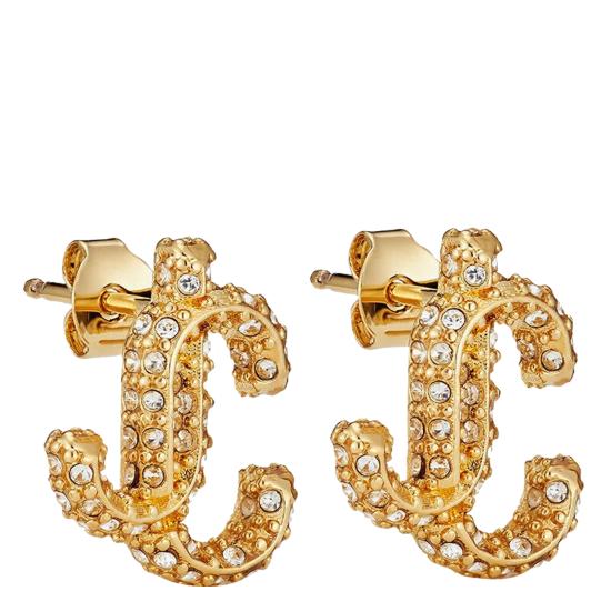 26SS 지미추 이어링 JC STUDS MJIGOLD Golden - JIMMY CHOO