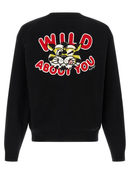 26SS 겐조 가디건 FG55CA7853LO99J Black - KENZO