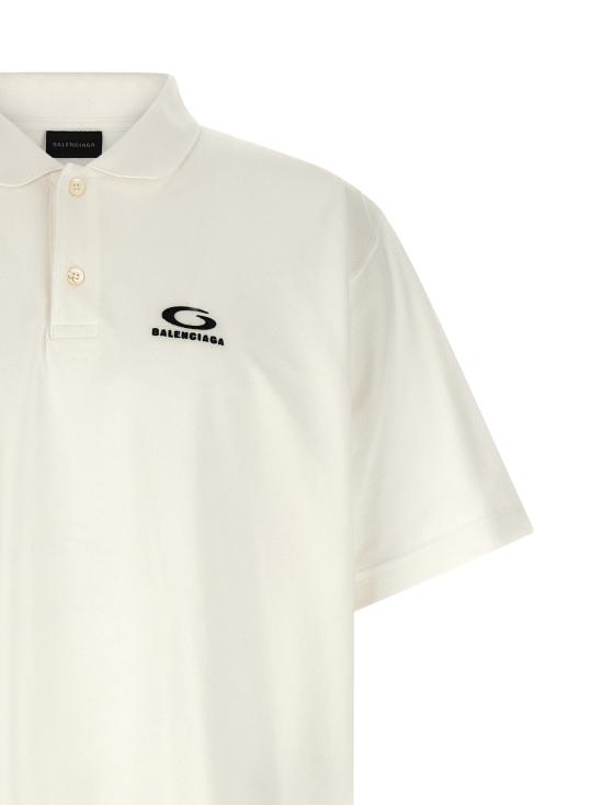 26SS 발렌시아가 폴로 티셔츠 828531TTVT89000 White - BALENCIAGA