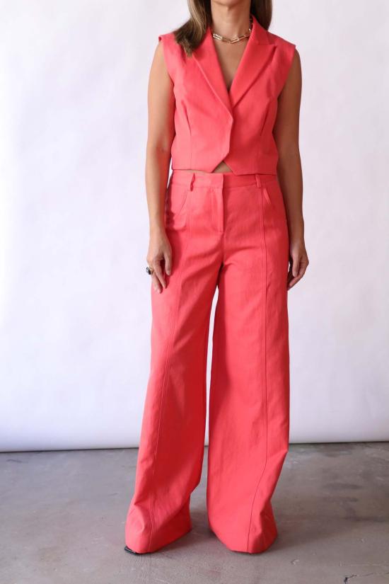  티더블유피 스트레이트 팬츠 타운 디의 바지 바지 포피 - TWP