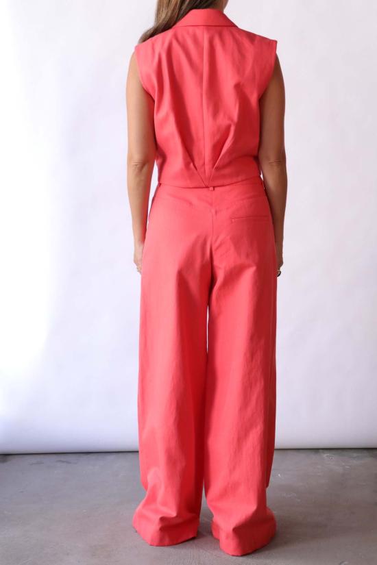  티더블유피 스트레이트 팬츠 타운 디의 바지 바지 포피 - TWP