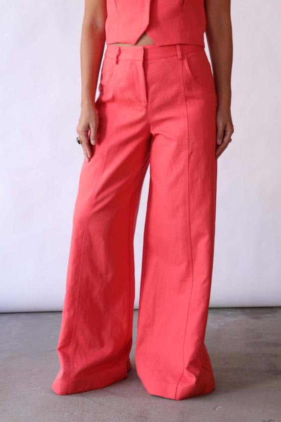  티더블유피 스트레이트 팬츠 타운 디의 바지 바지 포피 - TWP