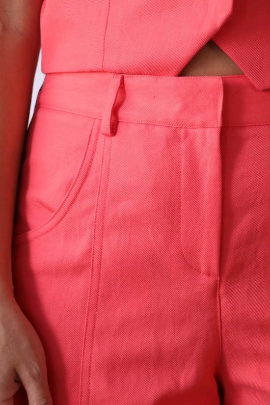  티더블유피 스트레이트 팬츠 타운 디의 바지 바지 포피 - TWP