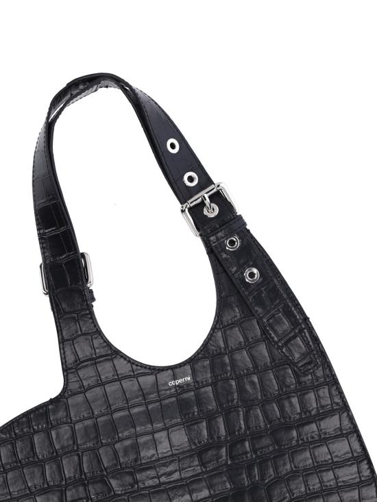 26SS 코페르니 벨트 하트 토트백 COPBA112F6075 BLK Black - COPERNI