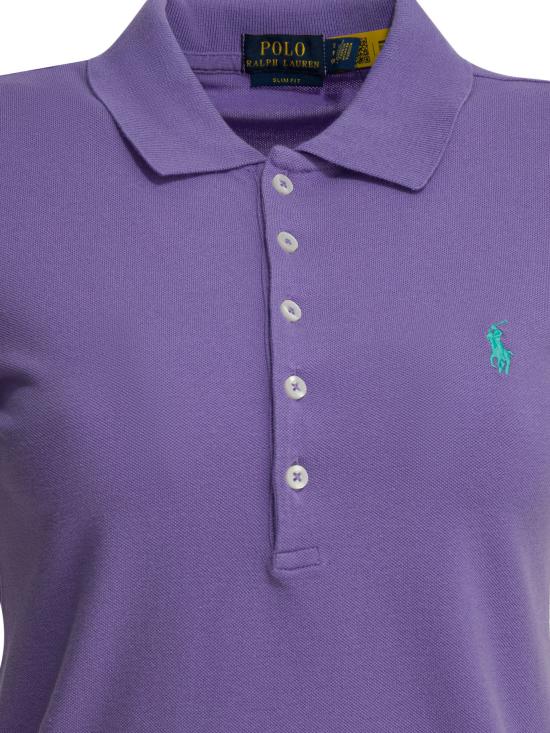 26SS 폴로 랄프로렌 폴로 티셔츠 211870245012CACTUS PURPLE - POLO RALPH LAUREN