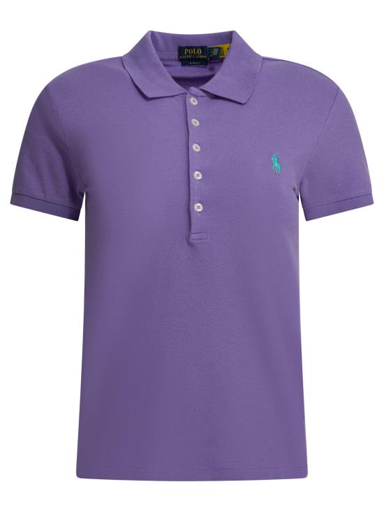 26SS 폴로 랄프로렌 폴로 티셔츠 211870245012CACTUS PURPLE