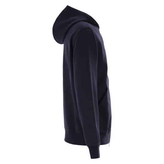 26SS 브루넬로 쿠치넬리 코튼 후드 집업 MW8639069G BLUE - BRUNELLO CUCINELLI