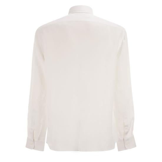 26SS 브루넬로 쿠치넬리 긴팔 셔츠 MM6840627 WHITE - BRUNELLO CUCINELLI