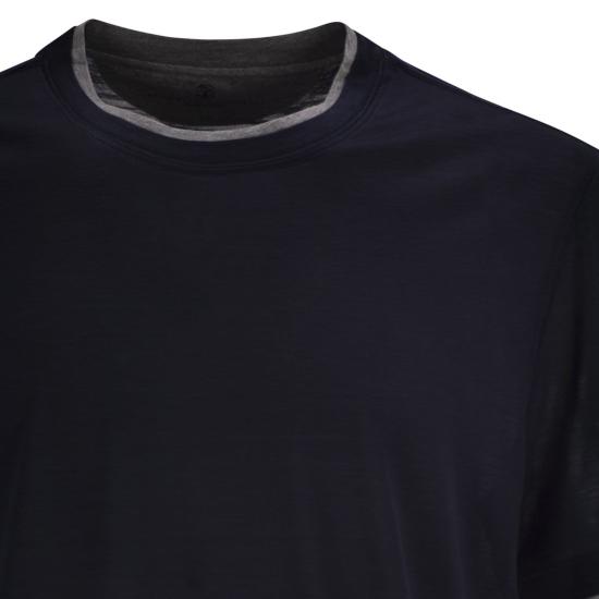 26SS 브루넬로 쿠치넬리 폴로 티셔츠 MD8217427 NAVY - BRUNELLO CUCINELLI