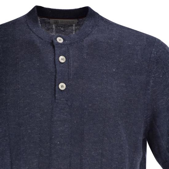 26SS 브루넬로 쿠치넬리 폴로 티셔츠 M2L707801 AVIO - BRUNELLO CUCINELLI