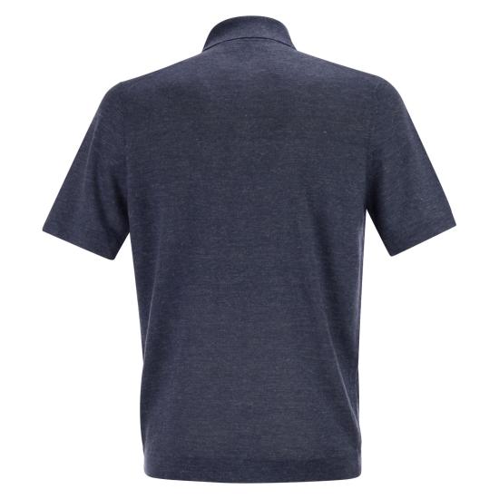 26SS 브루넬로 쿠치넬리 폴로 티셔츠 M2L00315 AVIO - BRUNELLO CUCINELLI