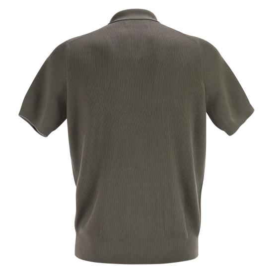 26SS 브루넬로 쿠치넬리 폴로 티셔츠 M29400015 KHAKI - BRUNELLO CUCINELLI