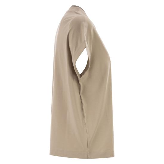 26SS 브루넬로 쿠치넬리 폴로 티셔츠 M0T18BD222 BEIGE - BRUNELLO CUCINELLI