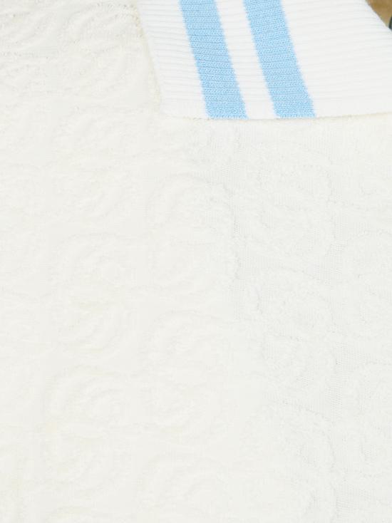 26SS 드롤드무슈 반팔 셔츠 JSH221CO201 OW BIANCO - DROLE DE MONSIEUR