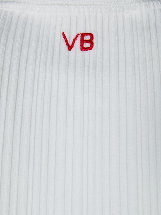 26SS 빅토리아 베컴 민소매 티셔츠 1126JTP007081A BIANCO - VICTORIA BECKHAM