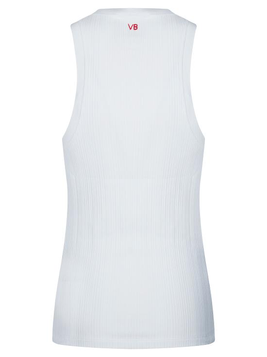 26SS 빅토리아 베컴 민소매 티셔츠 1126JTP007081A BIANCO - VICTORIA BECKHAM